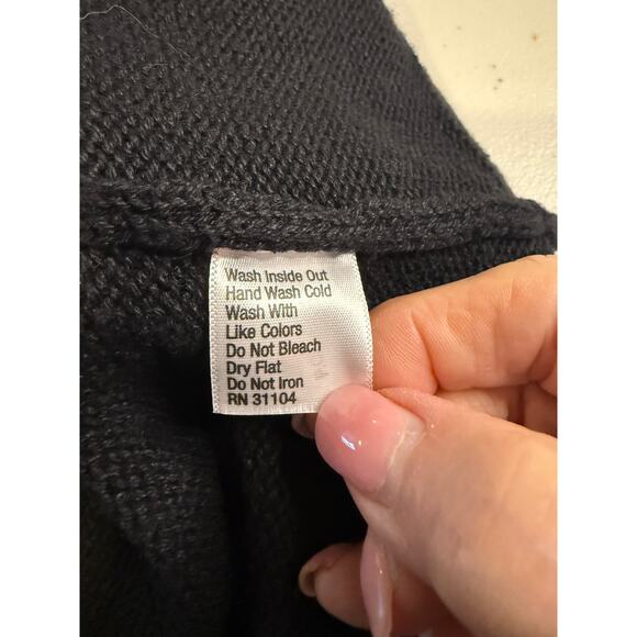 Kim Rogers Christmas Cardinal Button Down Vest with Removable Fur Collar Size PL - Picture 6 of 8